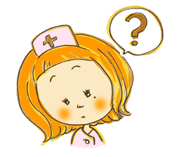 Smile is a nice nurse's. sticker #10002598