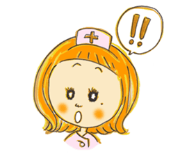 Smile is a nice nurse's. sticker #10002599