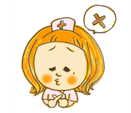 Smile is a nice nurse's. sticker #10002601