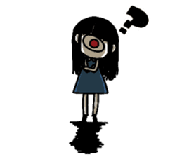 Mono Eye Girl sticker #10002807