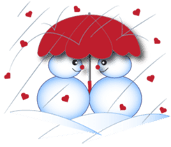 Snowman's Valentine Eng Ver sticker #10002839