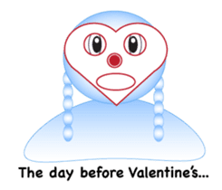 Snowman's Valentine Eng Ver sticker #10002840