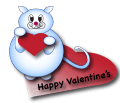 Snowman's Valentine Eng Ver sticker #10002854