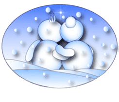 Snowman's Valentine Eng Ver sticker #10002855