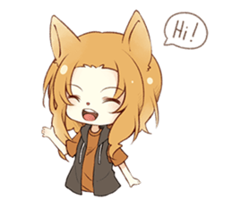 Kogi-P & Risutan sticker #10002864