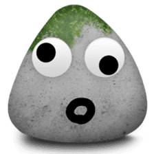 Mossy The Rock sticker #10003065