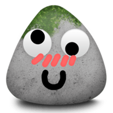 Mossy The Rock sticker #10003066