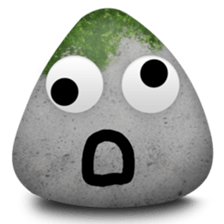 Mossy The Rock sticker #10003068