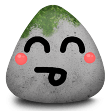 Mossy The Rock sticker #10003069