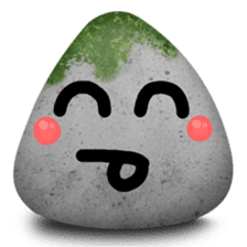 Mossy The Rock sticker #10003069