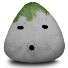 Mossy The Rock sticker #10003072