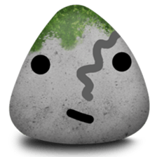 Mossy The Rock sticker #10003073