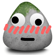 Mossy The Rock sticker #10003074