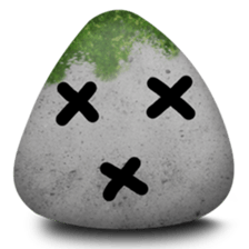 Mossy The Rock sticker #10003077