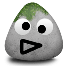 Mossy The Rock sticker #10003078