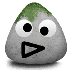 Mossy The Rock sticker #10003078