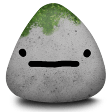 Mossy The Rock sticker #10003080