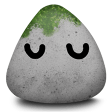 Mossy The Rock sticker #10003081