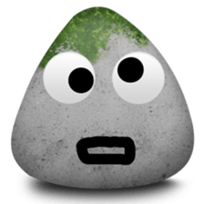 Mossy The Rock sticker #10003083