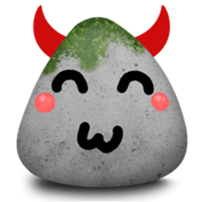 Mossy The Rock sticker #10003086