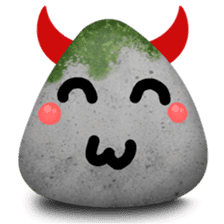 Mossy The Rock sticker #10003086