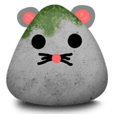 Mossy The Rock sticker #10003087