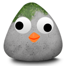 Mossy The Rock sticker #10003088