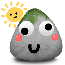 Mossy The Rock sticker #10003091