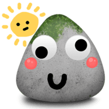 Mossy The Rock sticker #10003091