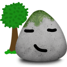 Mossy The Rock sticker #10003095