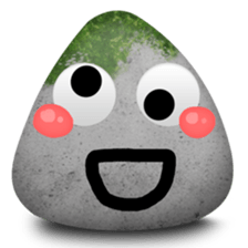 Mossy The Rock sticker #10003096