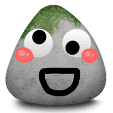 Mossy The Rock sticker #10003096