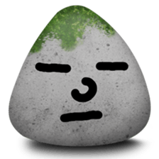 Mossy The Rock sticker #10003099