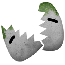 Mossy The Rock sticker #10003103