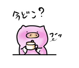 PinkBootan sticker #10003566