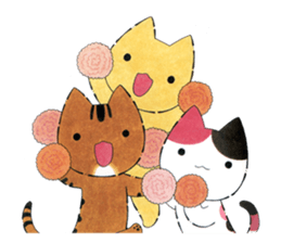 Cute kittens with Yuzu sticker #10003598