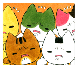 Cute kittens with Yuzu sticker #10003605
