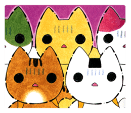 Cute kittens with Yuzu sticker #10003606