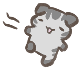 Daily life of a cat in Hana and Roron sticker #10004140
