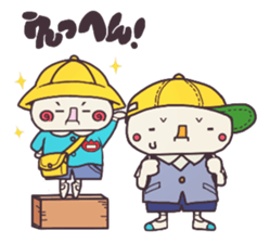 PUNMARU and KOTARO sticker #10004472