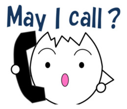 A chick and egg(English) sticker #10004941