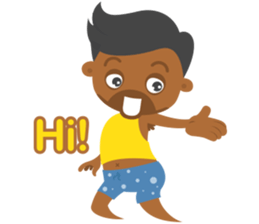 Romy & July - We're just friends.. :) EN sticker #10005145