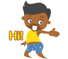 Romy & July - We're just friends.. :) EN sticker #10005145