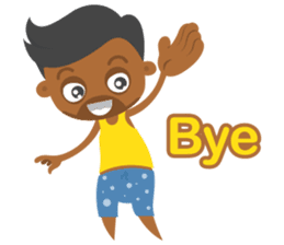 Romy & July - We're just friends.. :) EN sticker #10005146