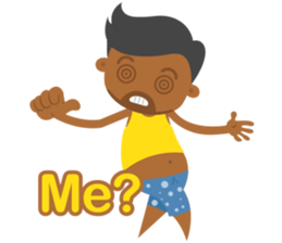 Romy & July - We're just friends.. :) EN sticker #10005151