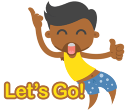 Romy & July - We're just friends.. :) EN sticker #10005152