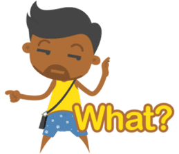 Romy & July - We're just friends.. :) EN sticker #10005156