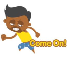 Romy & July - We're just friends.. :) EN sticker #10005158