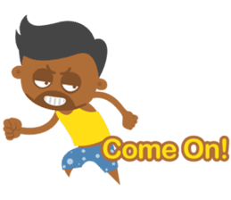 Romy & July - We're just friends.. :) EN sticker #10005158