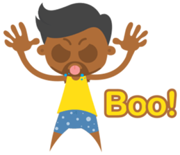 Romy & July - We're just friends.. :) EN sticker #10005159